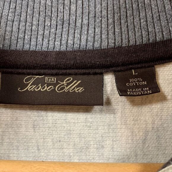 Tasso Elba quarter zip jacket - Picture 2 of 3